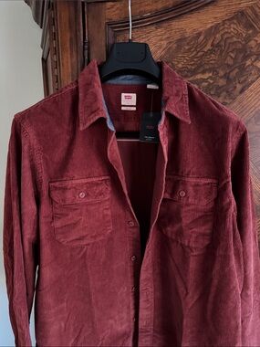 Levi's Men's Corduroy Shirt Size L